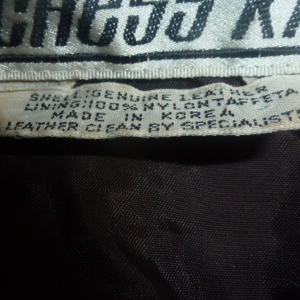 Chess King Vintage Brown Leather Vest Sz M - Picture 10 of 10